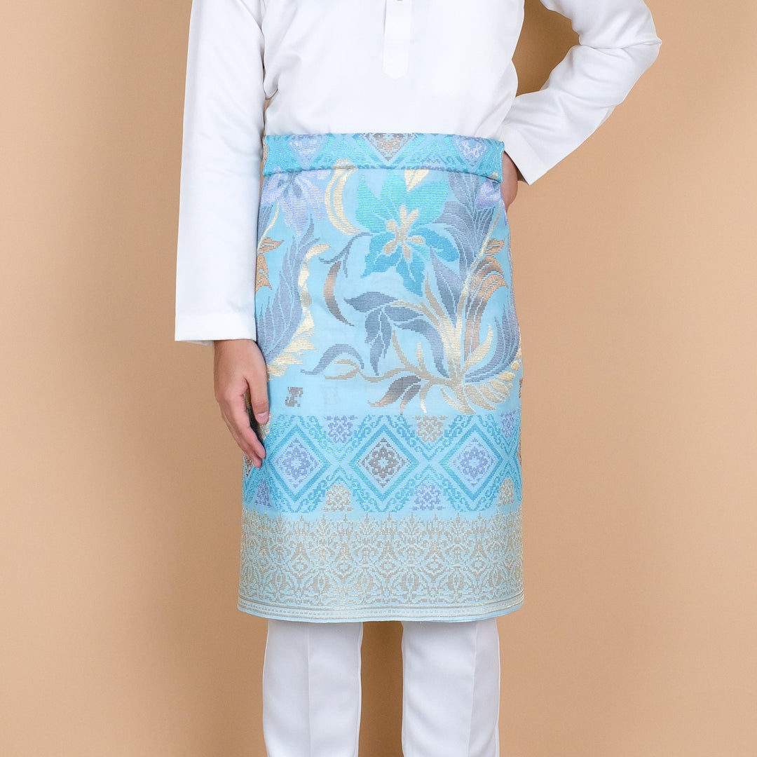 Davinci 163 - Soft Blue Gold & Mix colour (2.5m) - SampinExclusiveMy