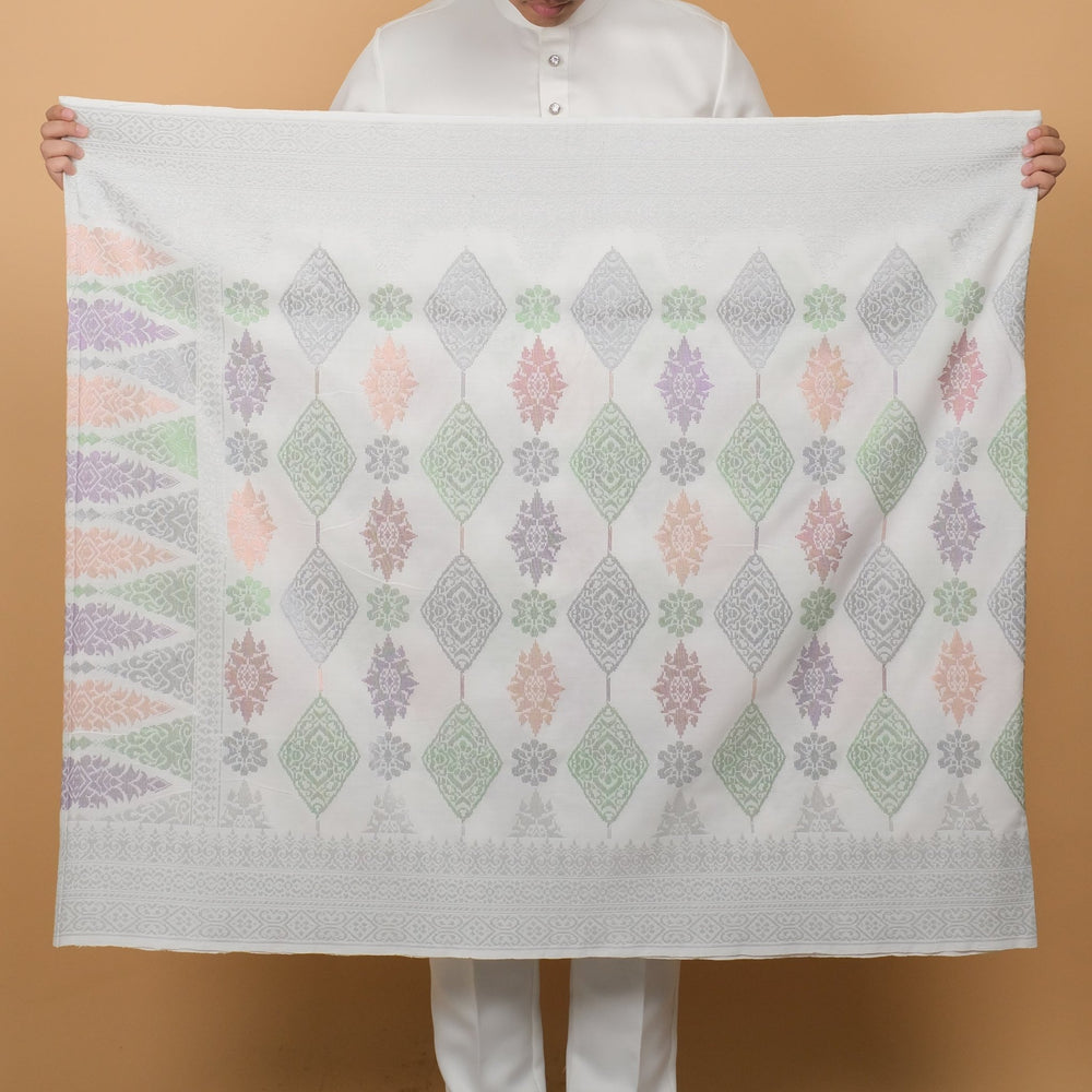 Elegant 622 - Offwhite Silver & Mix - SampinExclusiveMy