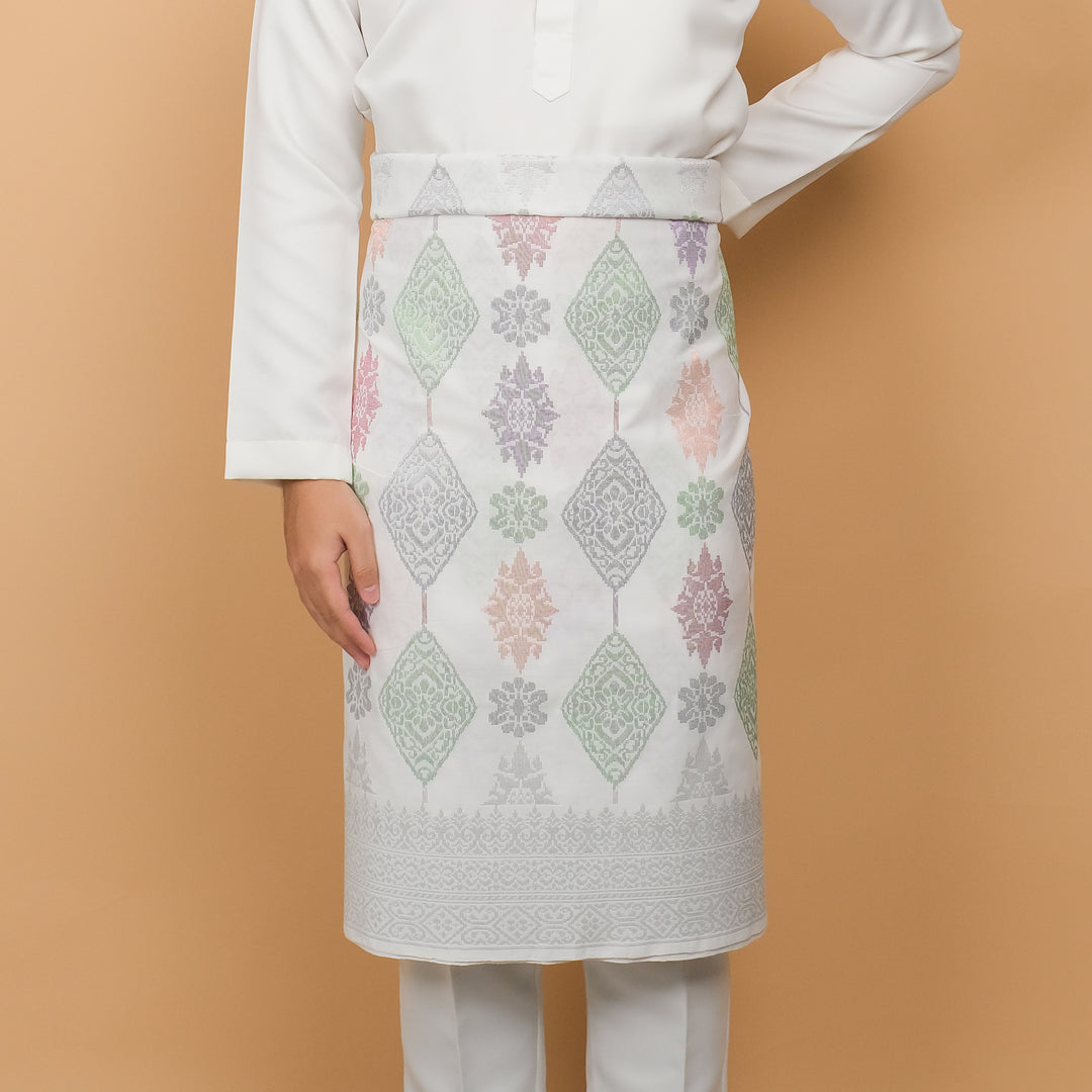 Elegant 622 - Offwhite Silver & Mix - SampinExclusiveMy