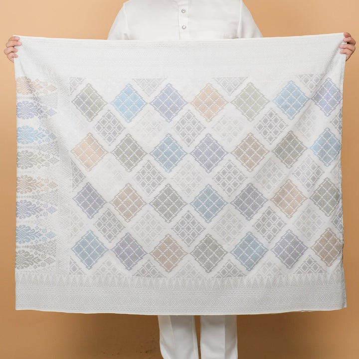 Elegant 634 - Offwhite Silver & Mix - SampinExclusiveMy