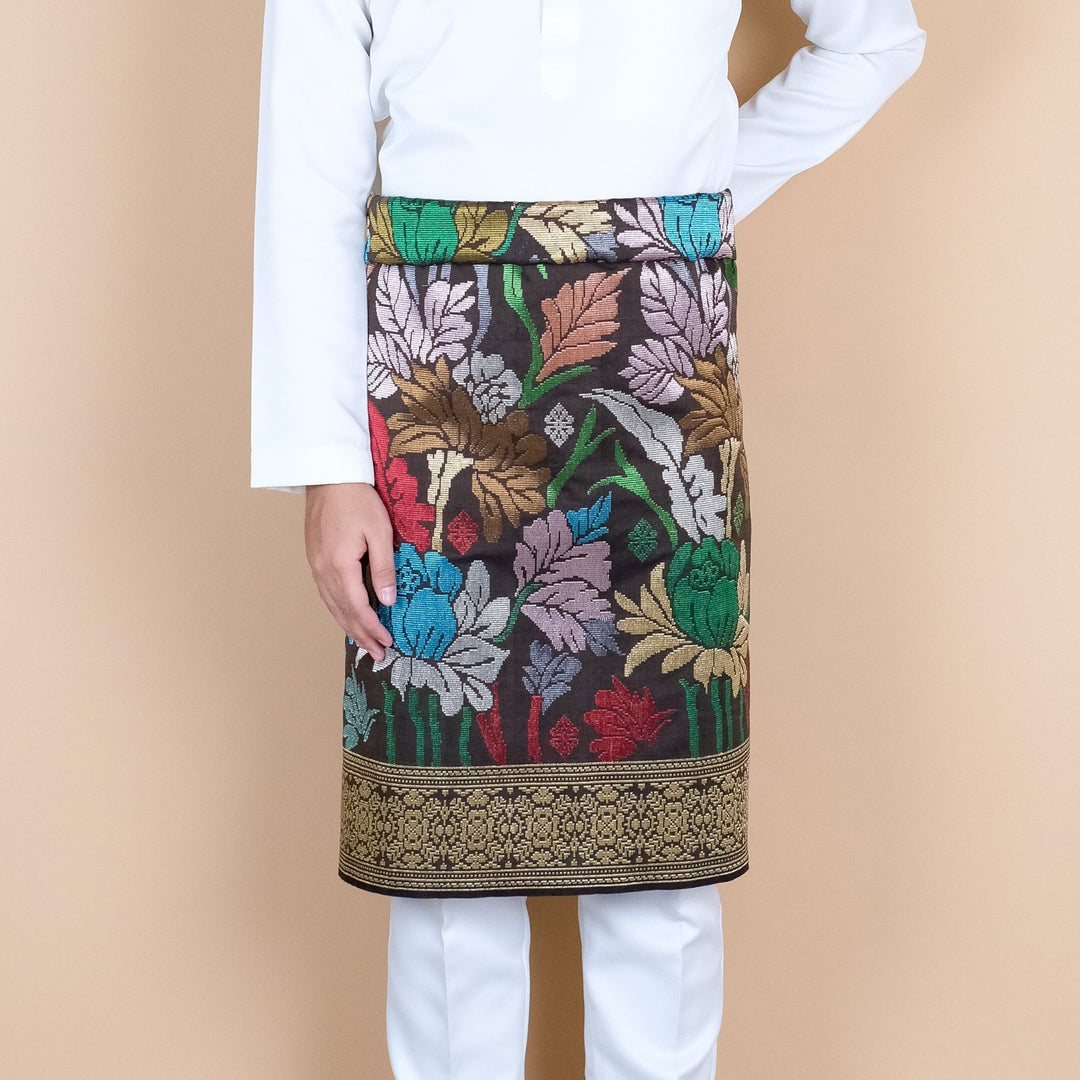 Davinci 129 - Dark Brown Gold & Mix colour (2.5m) - SampinExclusiveMy