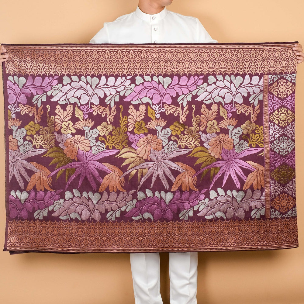 Davinci 171 - Maroon Gold & Mix colour (2.5m) - SampinExclusiveMy