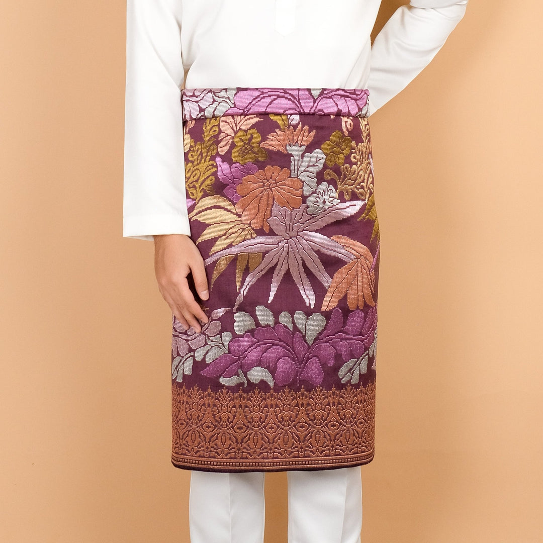 Davinci 171 - Maroon Gold & Mix colour (2.5m) - SampinExclusiveMy