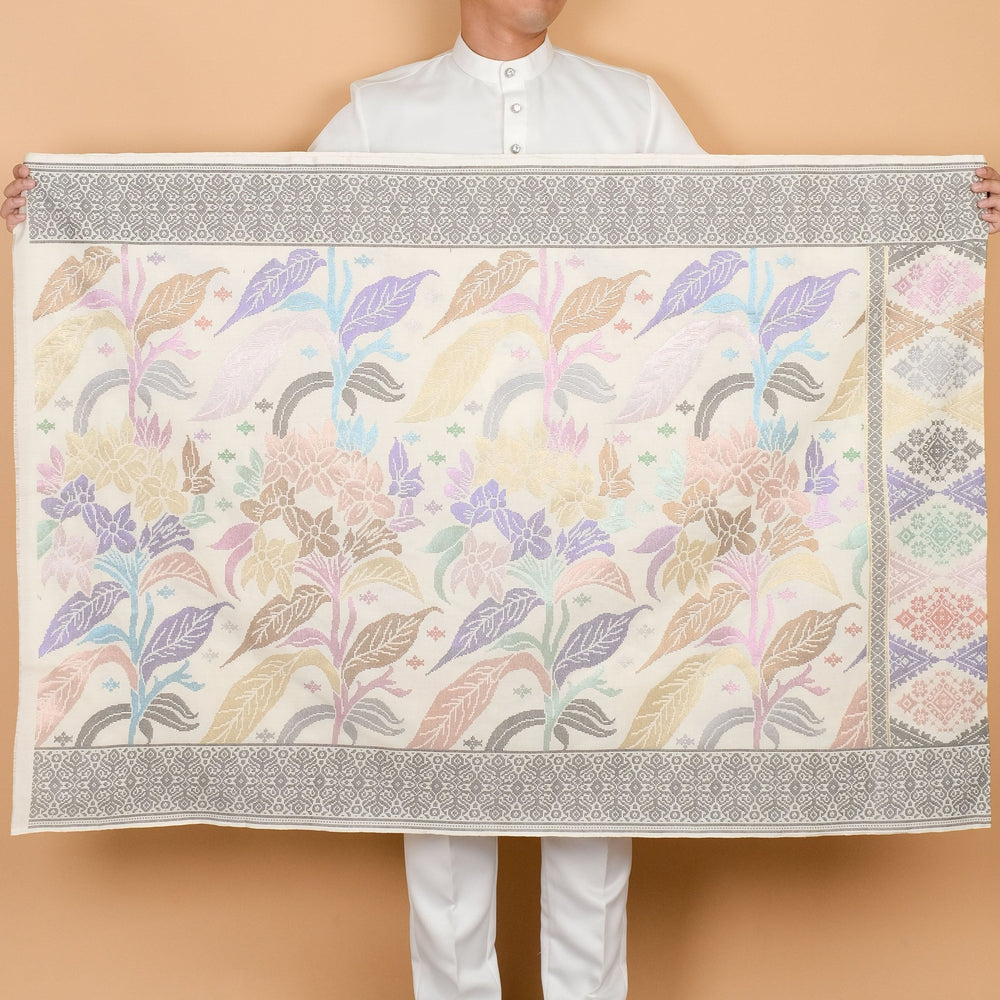 Davinci 190 - Offwhite Grey & Mix colour (2.5m) - SampinExclusiveMy