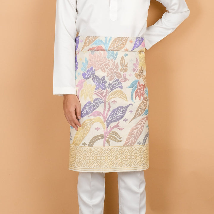 Davinci 191 - Offwhite Gold & Mix colour (2.5m) - SampinExclusiveMy