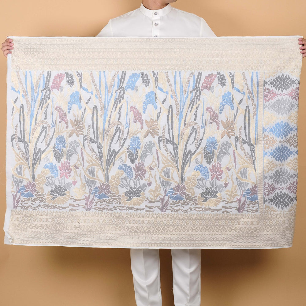 Davinci 194 - White Gold & Mix colour (2.5m) - SampinExclusiveMy