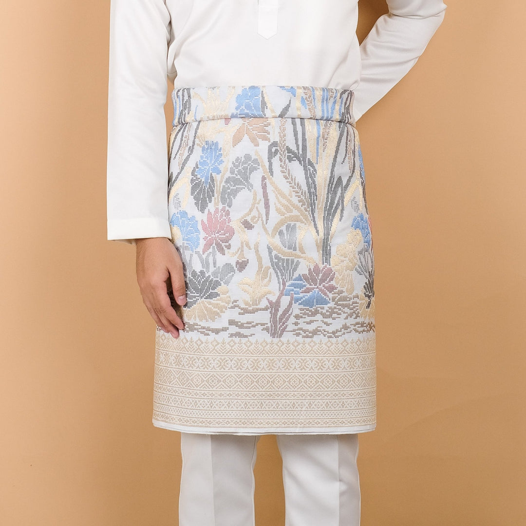 Davinci 194 - White Gold & Mix colour (2.5m) - SampinExclusiveMy