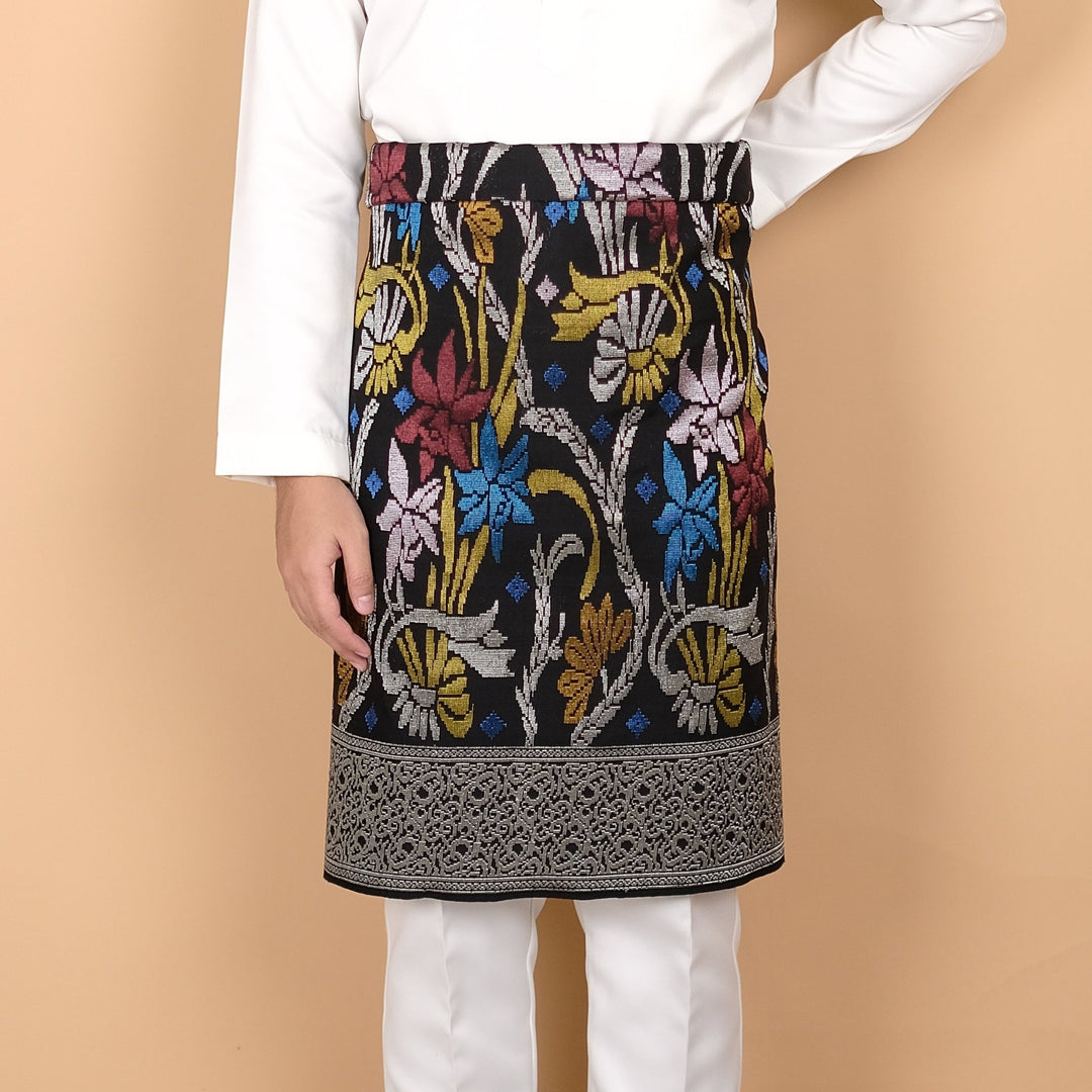 Davinci 206 - Black silver & Mix colour (2.5m) - SampinExclusiveMy