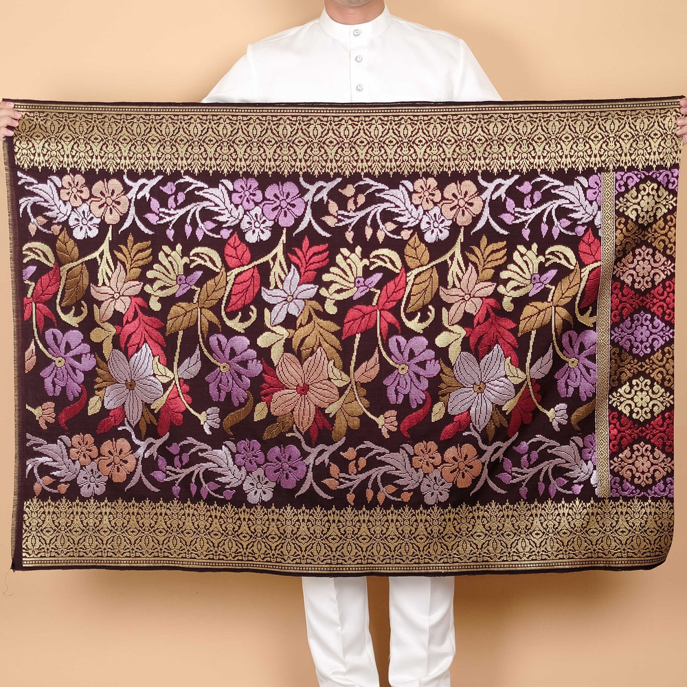 Davinci 208 - Darkbrown Gold & Mix colour (2.5m) - SampinExclusiveMy