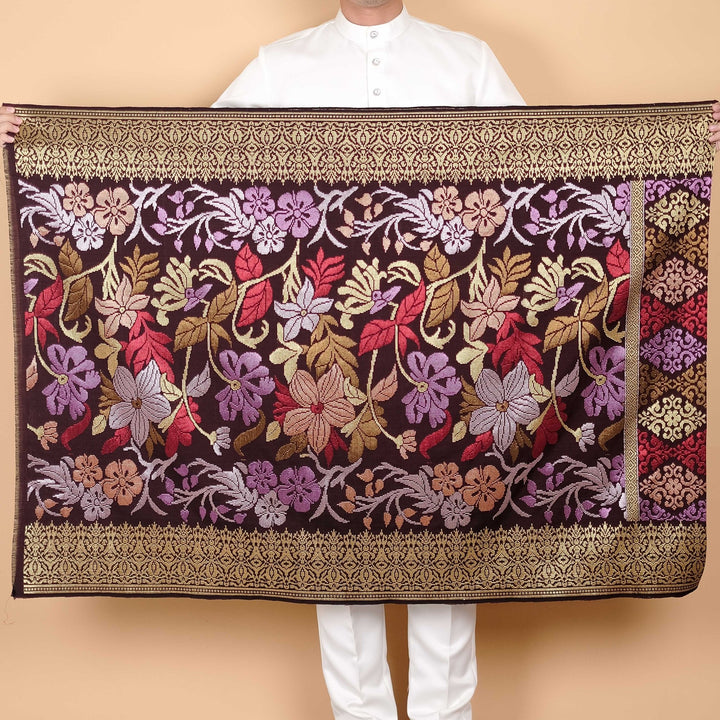 Davinci 208 - Darkbrown Gold & Mix colour (2.5m) - SampinExclusiveMy