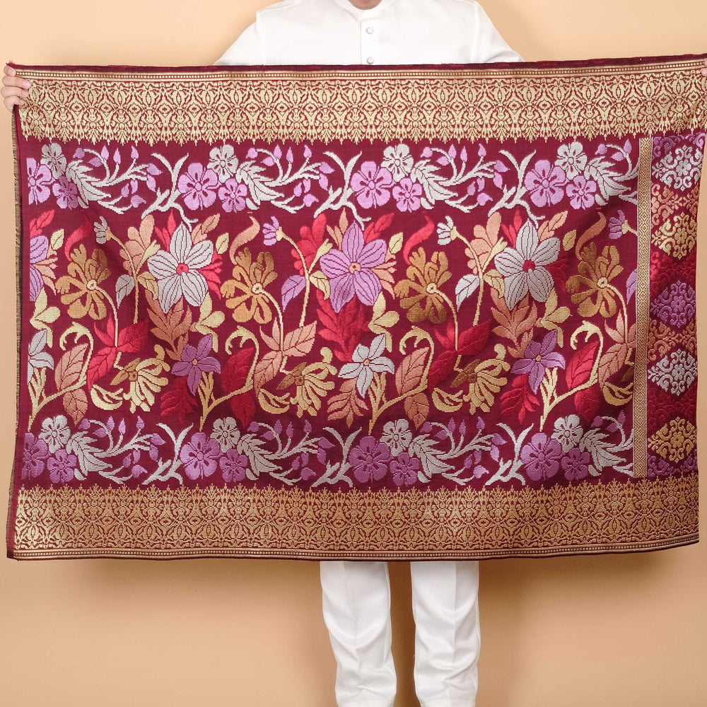 Davinci 211 - AestheticMaroon Gold & Mix colour (2.5m) - SampinExclusiveMy