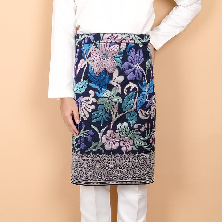 Davinci 215 - Royaleblue Silver & Mix colour (2.5m) - SampinExclusiveMy