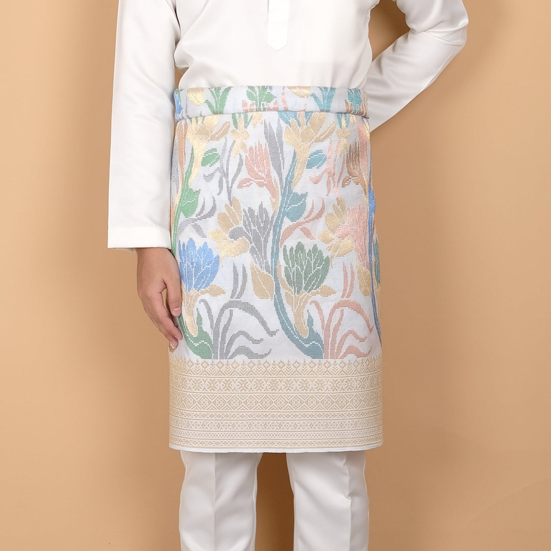 Davinci 217 - Offwhite Gold & Mix colour (2.5m) - SampinExclusiveMy