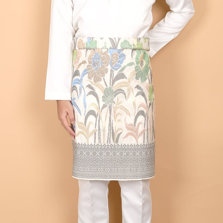 Davinci 226 - Offwhite Grey & Mix colour (2.5m) - SampinExclusiveMy