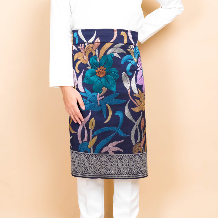 Davinci 34 -  Blue silver & Mix colour (2.5m)