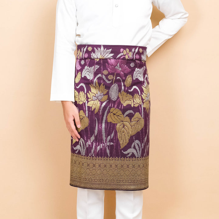 Davinci 49 - Luxury Purple gold & Mix colour (2.5m)