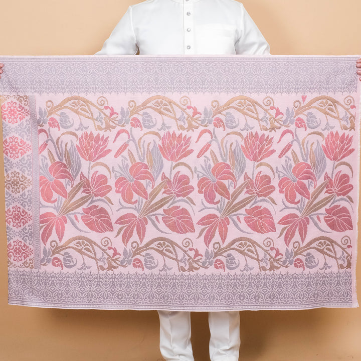 Davinci 51 - Soft pink grey & Mix colour(2.5m)