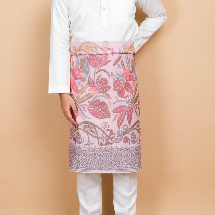 Davinci 51 - Soft pink grey & Mix colour(2.5m)