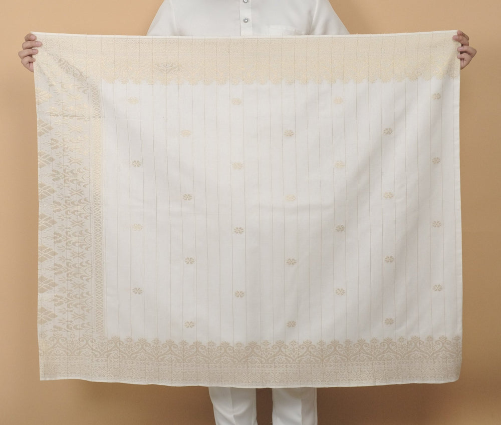 Elegant 538 - Offwhite & Gold - SampinExclusiveMy