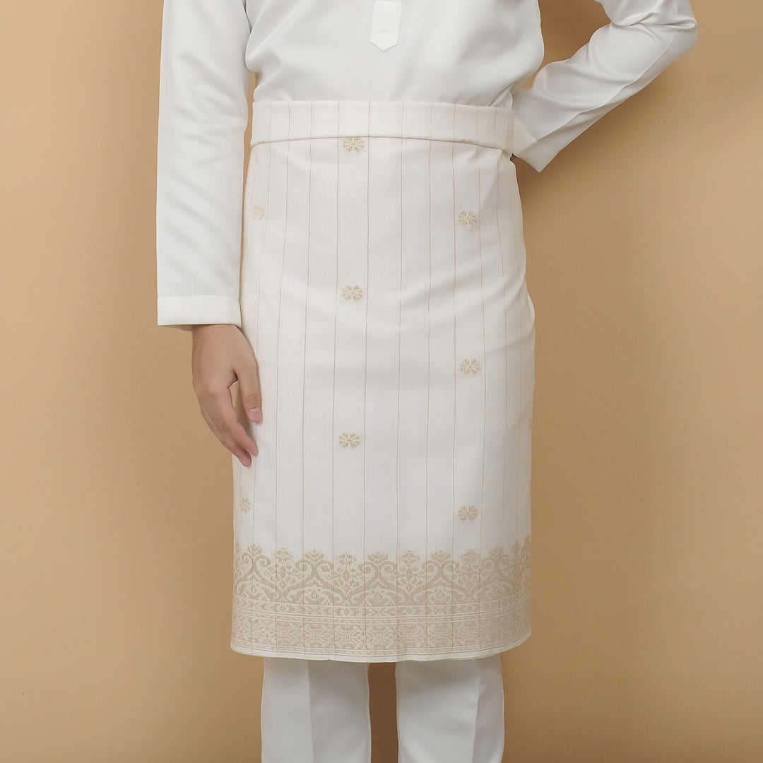 Elegant 538 - Offwhite & Gold - SampinExclusiveMy