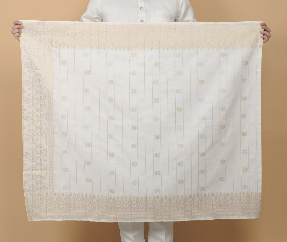 Elegant 547 - Offwhite Gold & Silver - SampinExclusiveMy