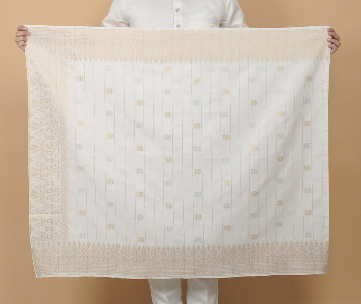 Elegant 547 - Offwhite Gold & Silver - SampinExclusiveMy