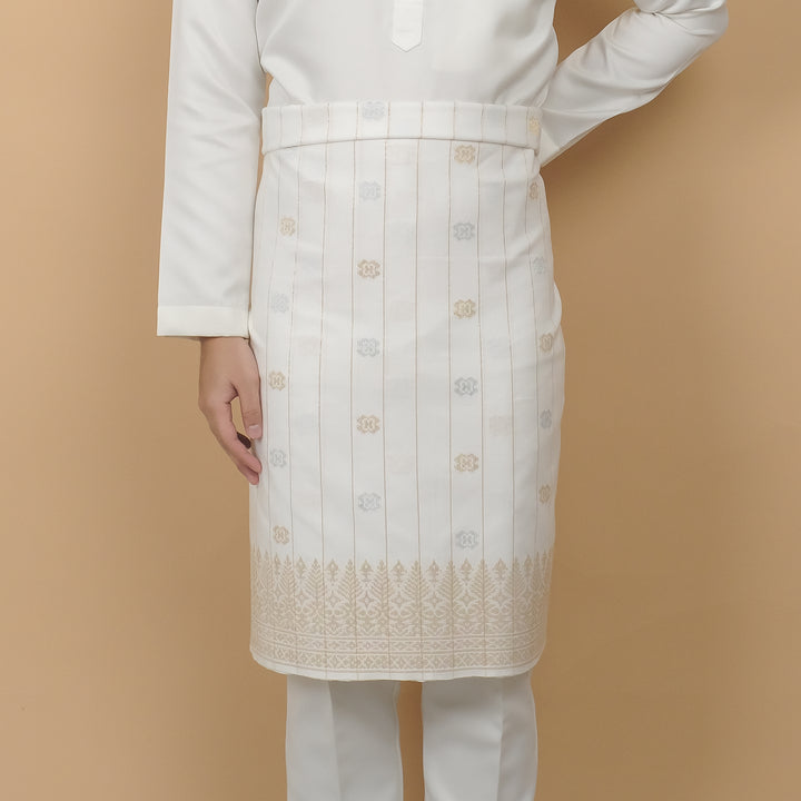 Elegant 547 - Offwhite Gold & Silver - SampinExclusiveMy