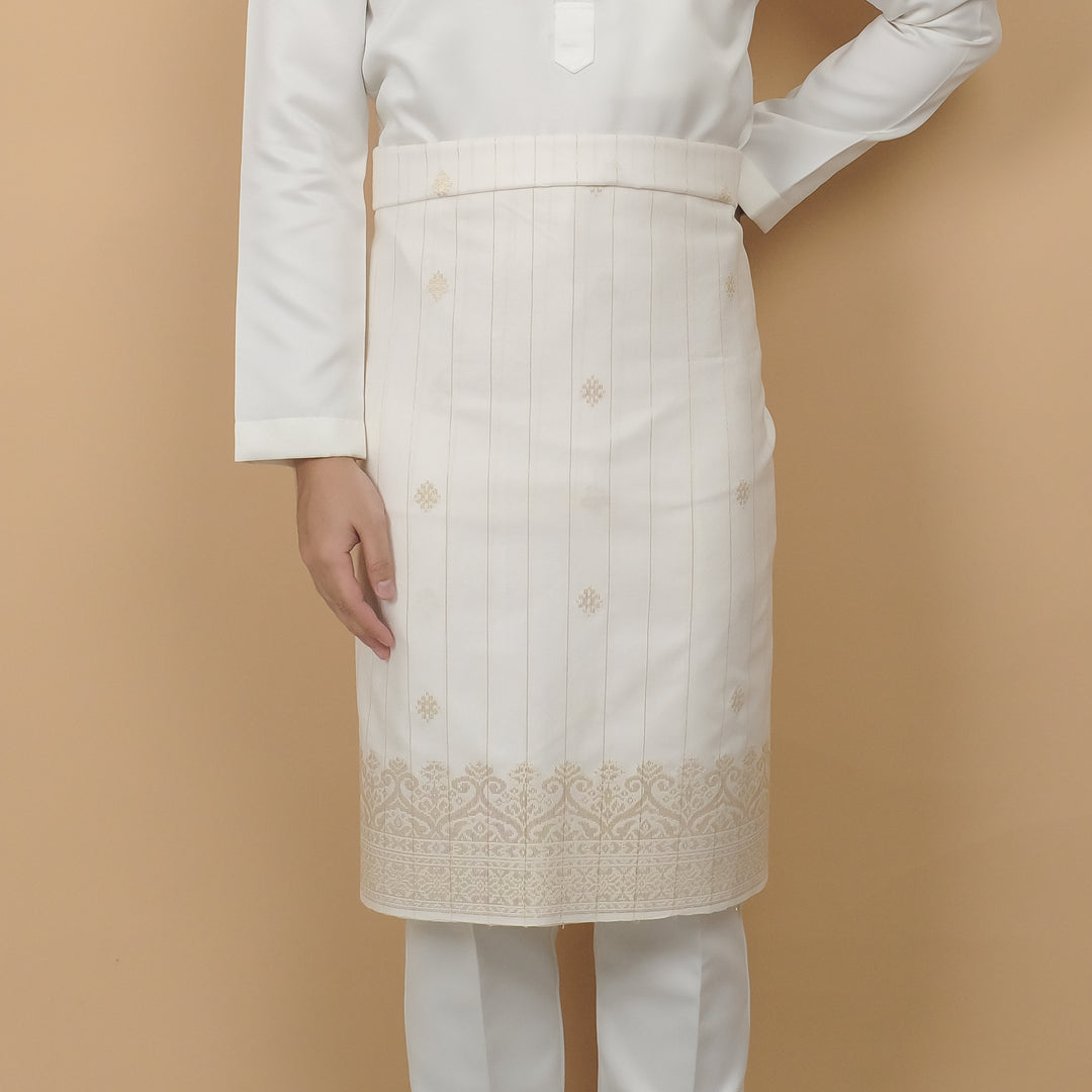 Elegant 548 - Offwhite & Gold - SampinExclusiveMy