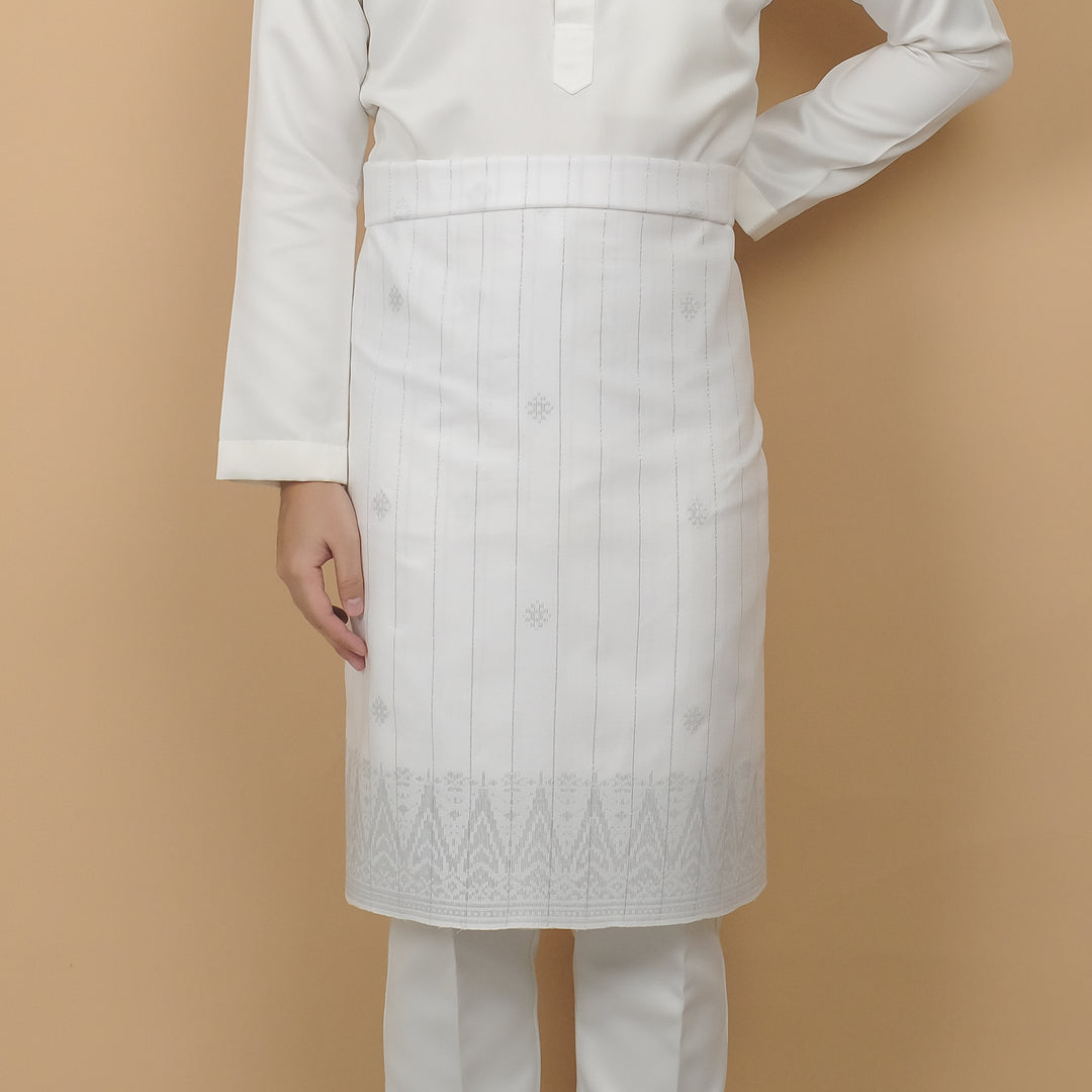 Elegant 549 - Offwhite & Silver - SampinExclusiveMy