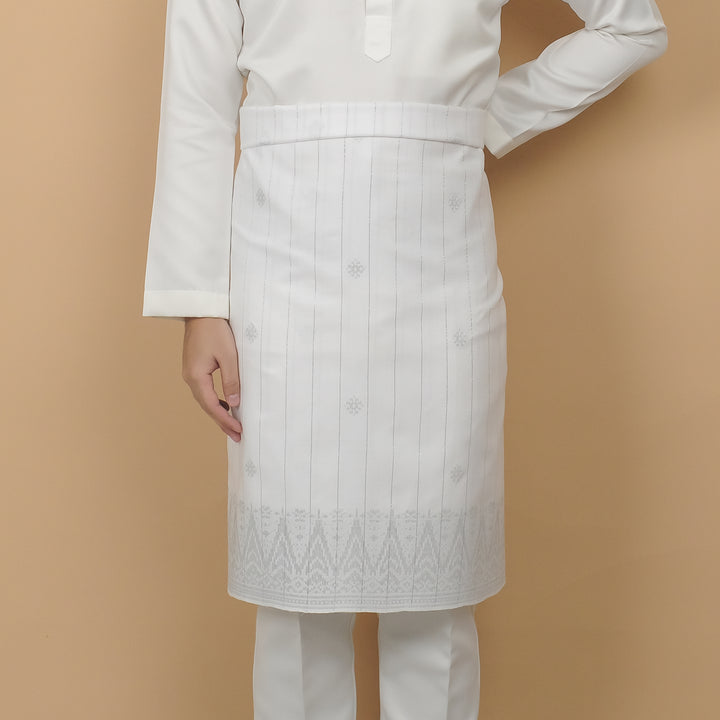 Elegant 549 - Offwhite & Silver - SampinExclusiveMy