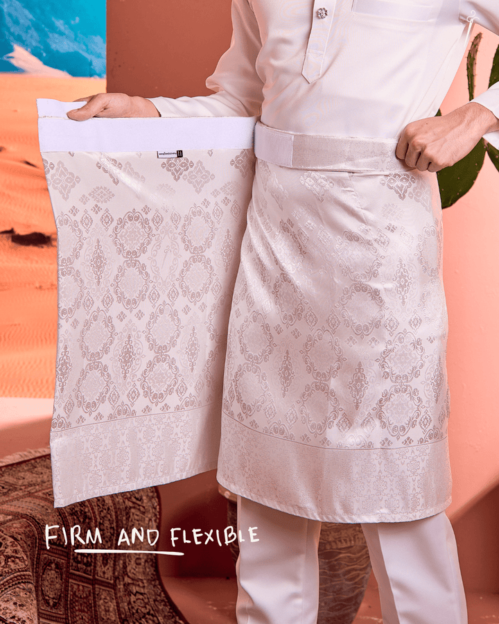 Kesuma Instant Sampin Adult - Offwhite Silver - SampinExclusiveMy