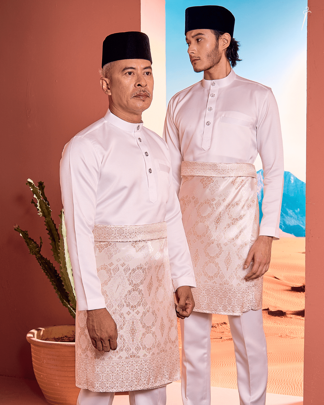 Kesuma Instant Sampin Adult - Offwhite Soft Gold - SampinExclusiveMy