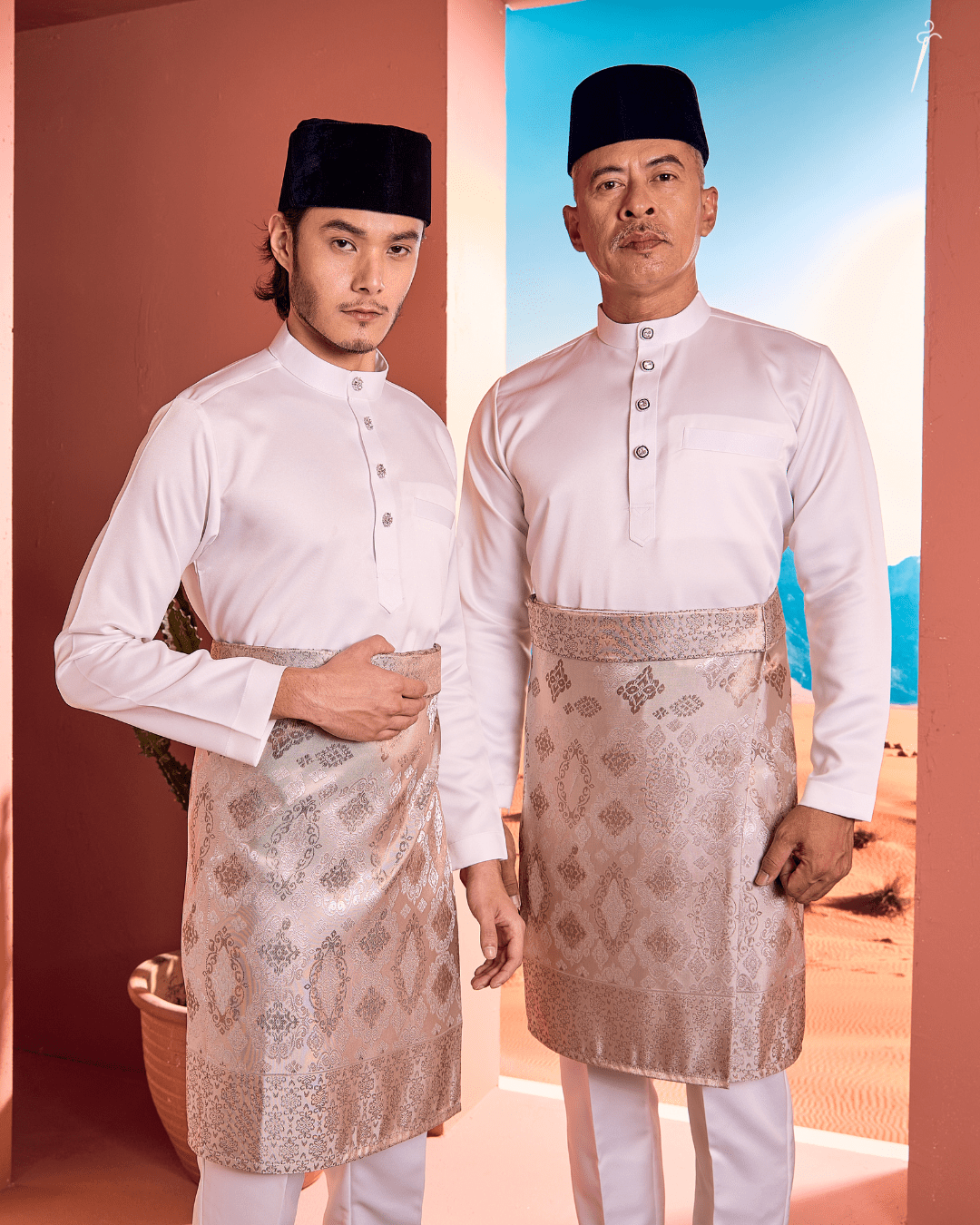 Kesuma Instant Sampin Adult - Soft Brown Silver - SampinExclusiveMy