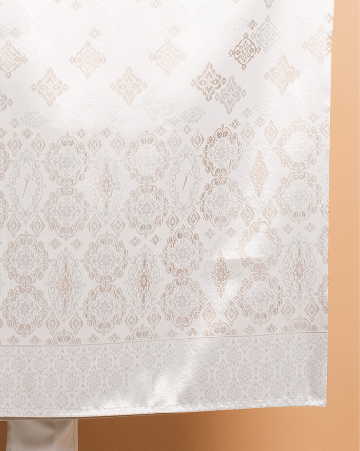 Kesuma Original Sampin Adult - Offwhite & Brown - SampinExclusiveMy