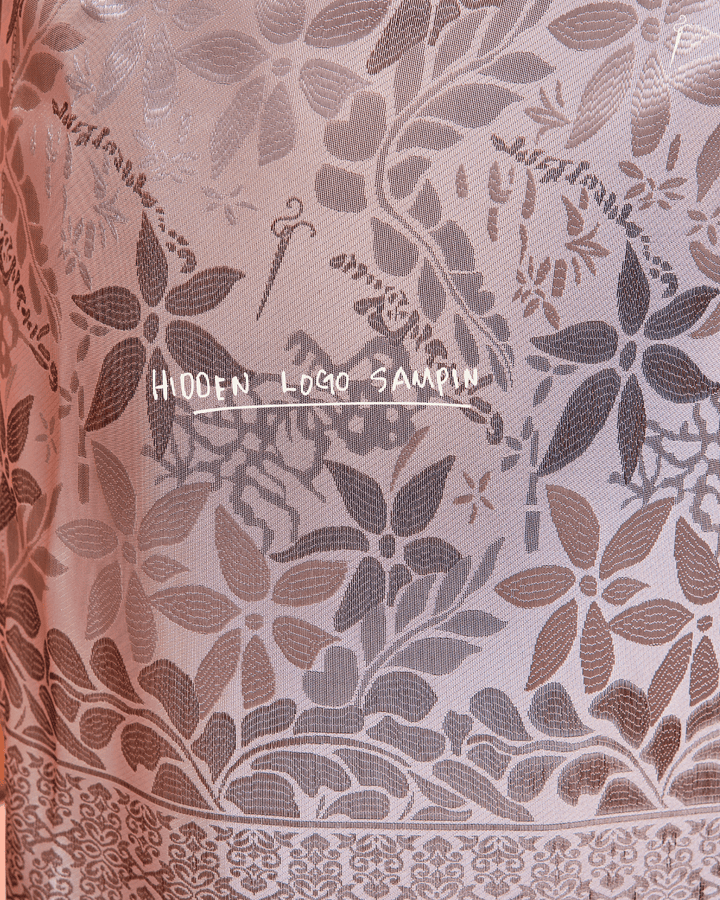 Rebung Instant Sampin Adult - Offwhite & Brown - SampinExclusiveMy