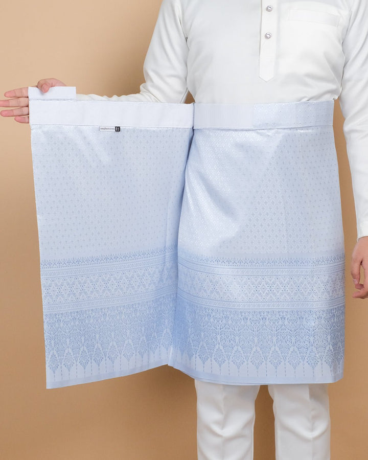 Titah instant Sampin Adult - Offwhite & Soft Blue - SampinExclusiveMy