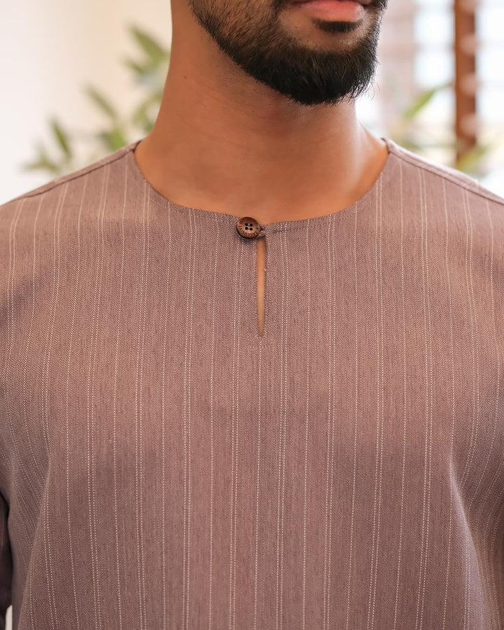 Kurta Jalin - Dusty Purple