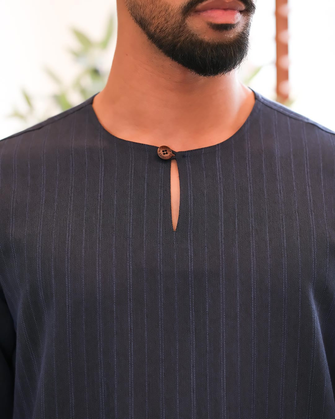 Kurta Jalin - Navy Blue