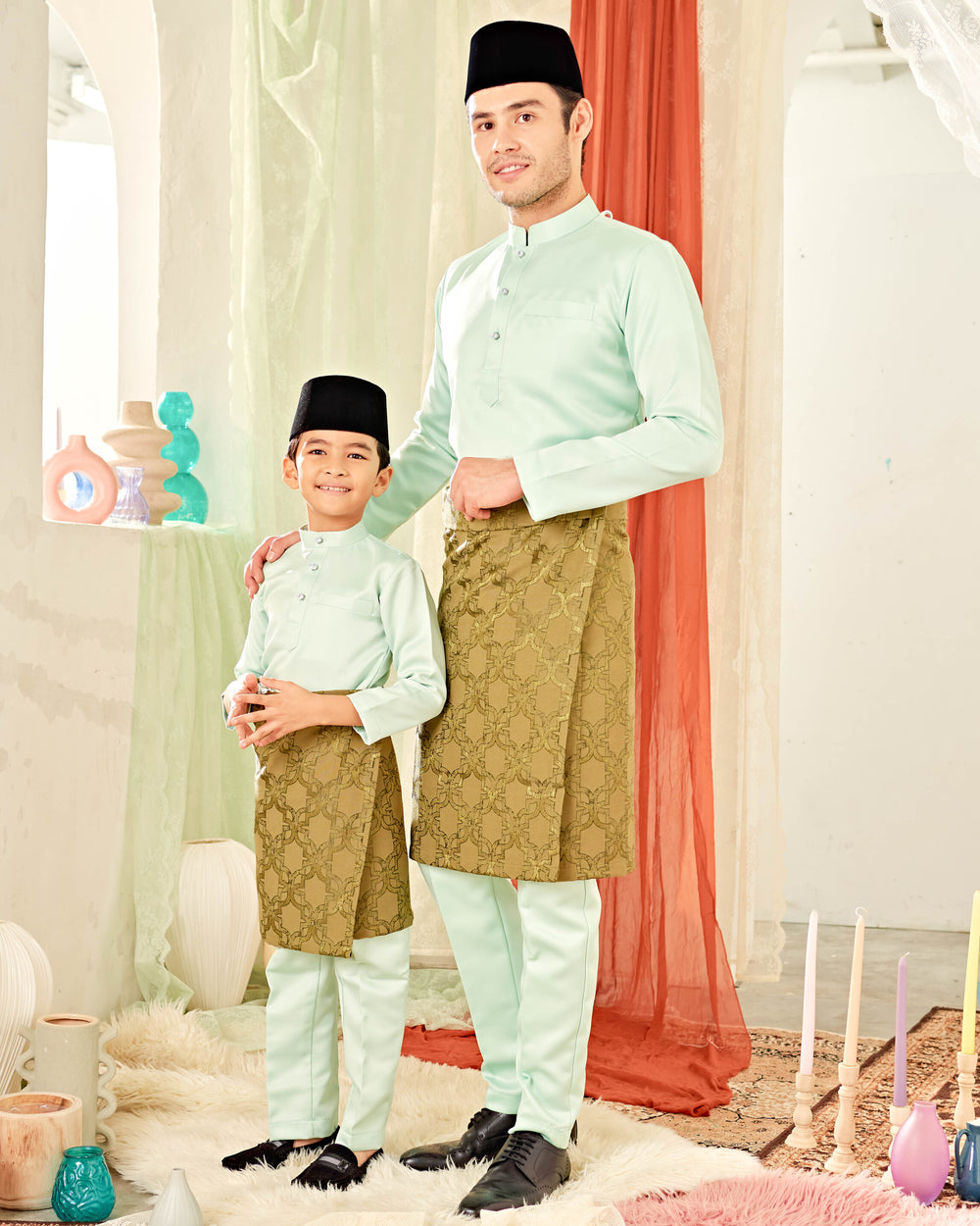 Noah Instant Kids - Damask Green - SampinExclusiveMy