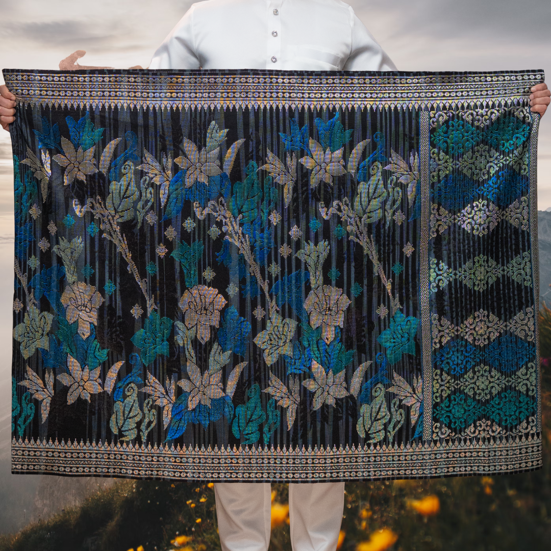 Davinci 338 - Blue Silver & Mix colour (2.5m)