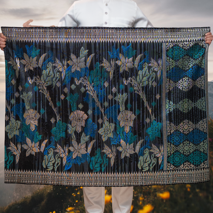 Davinci 338 - Blue Silver & Mix colour (2.5m)