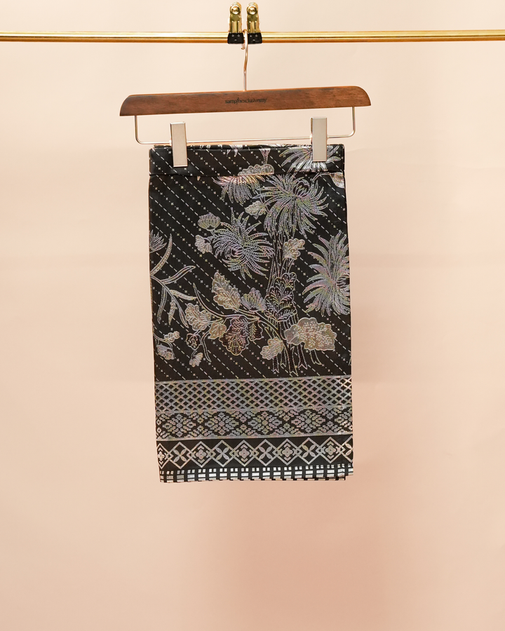Purnama Instant Sampin Kid - Black & Silver