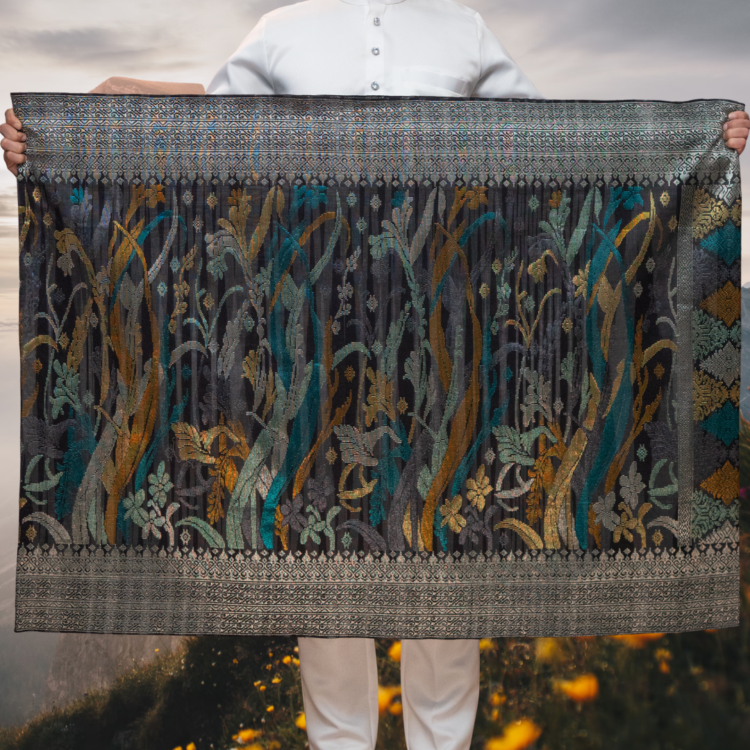 Davinci 337 - Black Silver & Mix colour (2.5m)