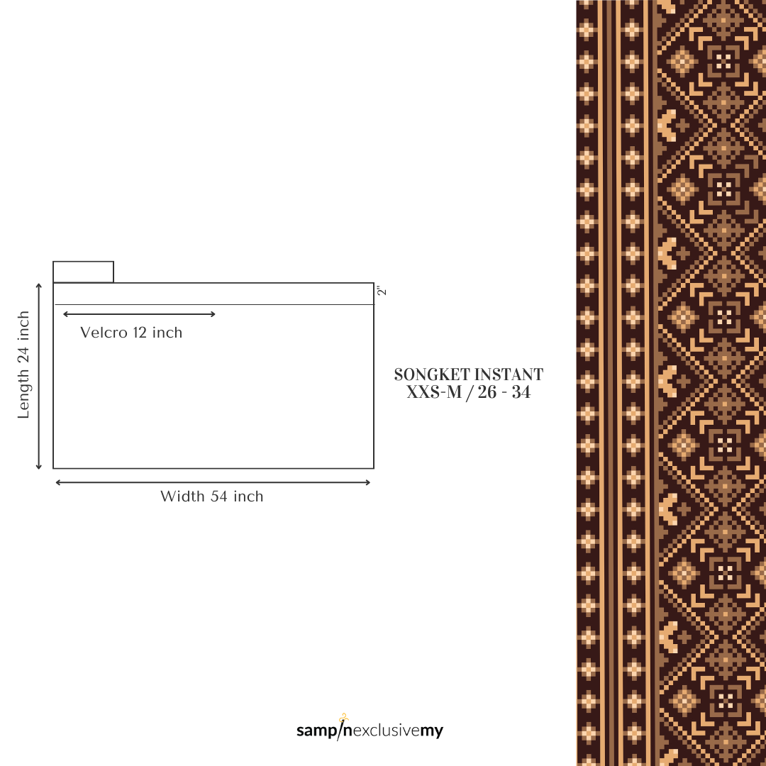 Songket Instant - Offwhite & Silver (SI 81)