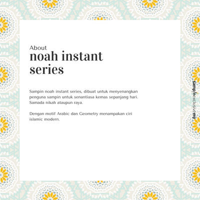 Noah Instant - Ogee Soft Blue