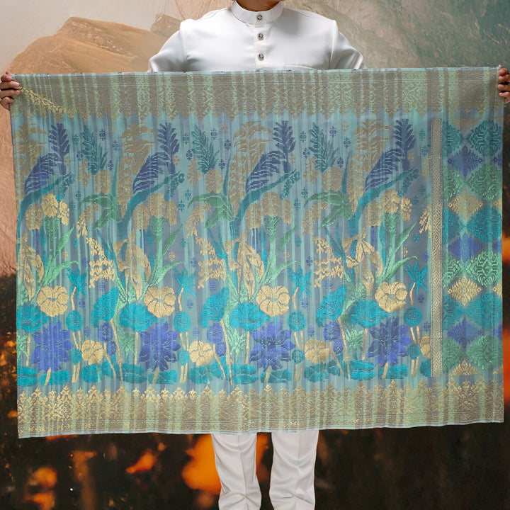 Davinci 325 - Soft Green Gold & Mix colour (2.5m)