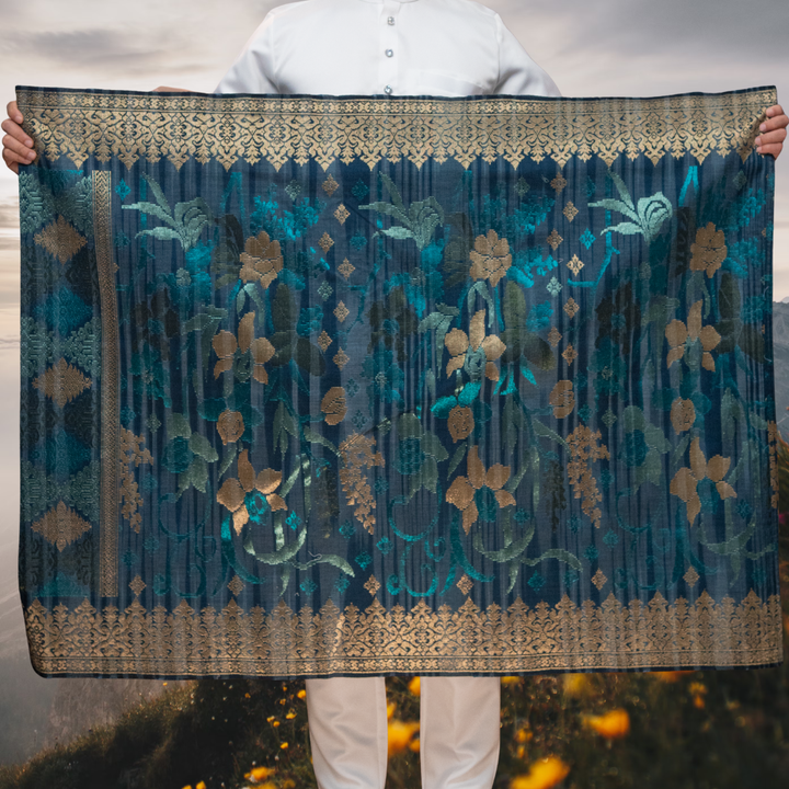 Davinci 339 - Blue Gold & Mix colour (2.5m)