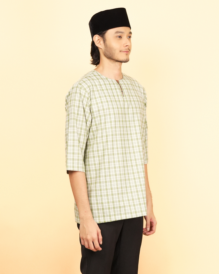 Kurta Patih Dam - Dusty Green