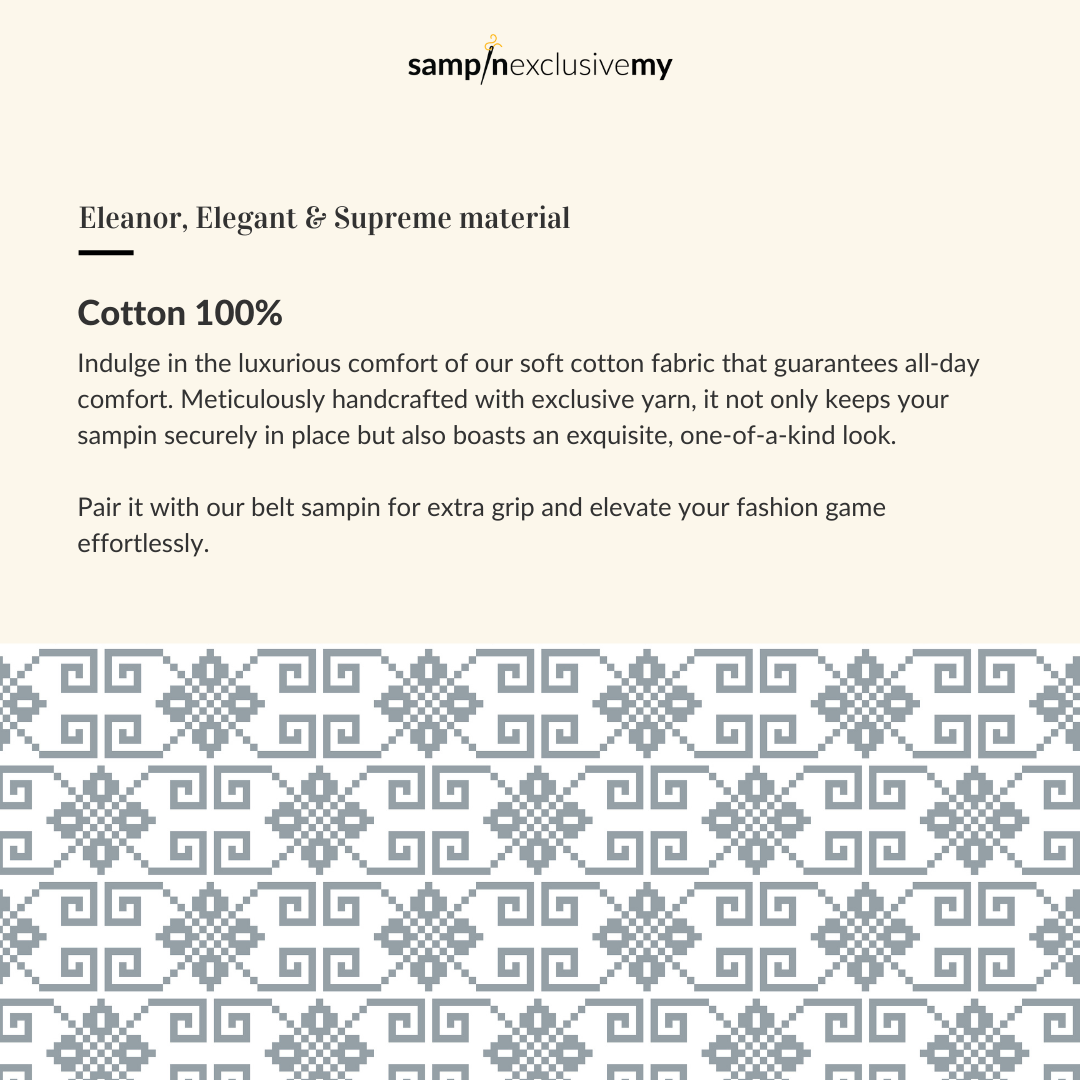 Elegant EX408 - Offwhite & Silver