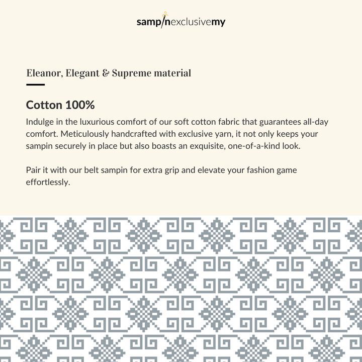 Elegant 547 - Offwhite Gold & Silver - SampinExclusiveMy